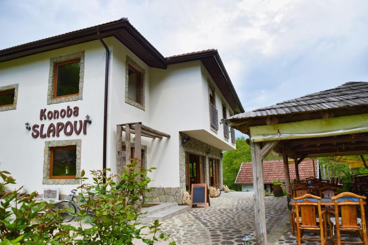 Konoba Slapovi Jajce Exterior foto